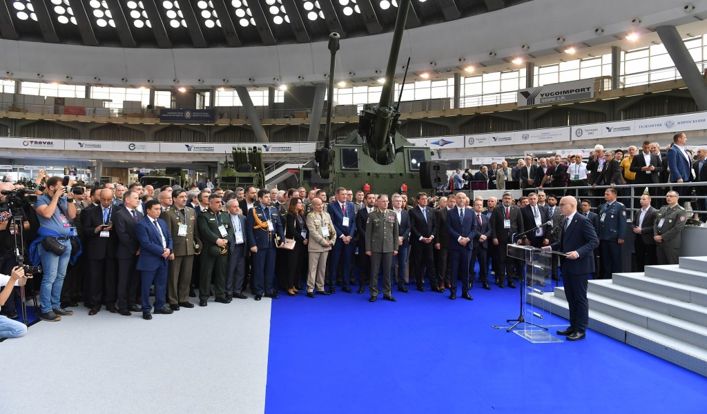 International Arms and Military Equipment Fair PARTNER 2023 opened